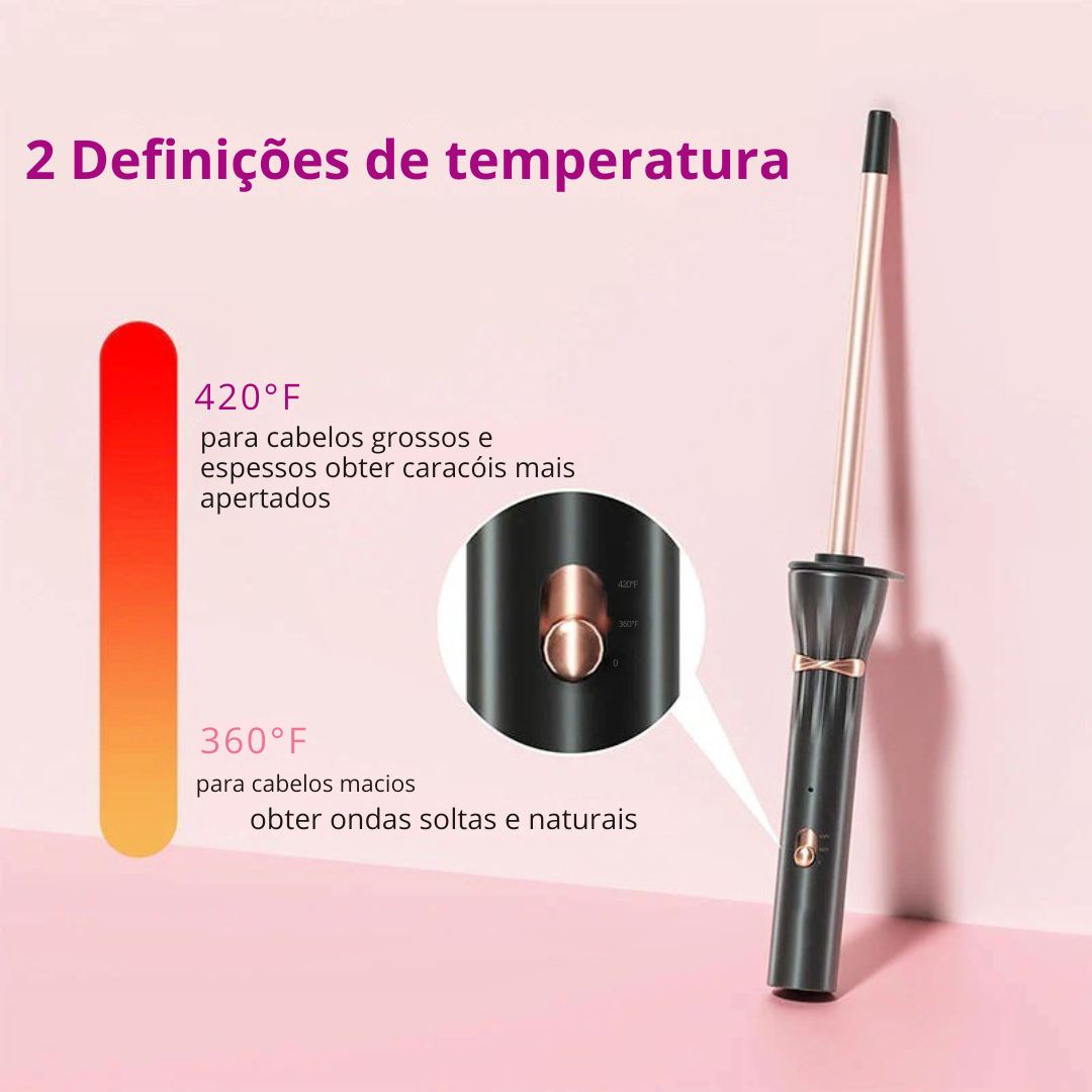 Ferro de frisar portátil