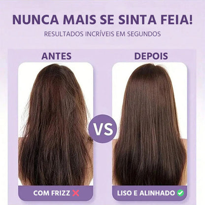 Pente Alisador de Cabelo 5 em 1 Sem Fio InfinityGlow
