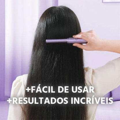Pente Alisador de Cabelo 5 em 1 Sem Fio InfinityGlow